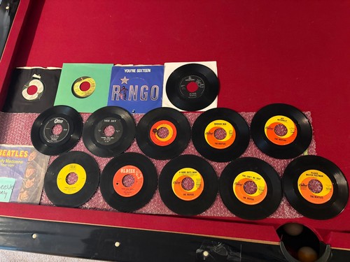 Beatles vintage 45s lot - beatles,